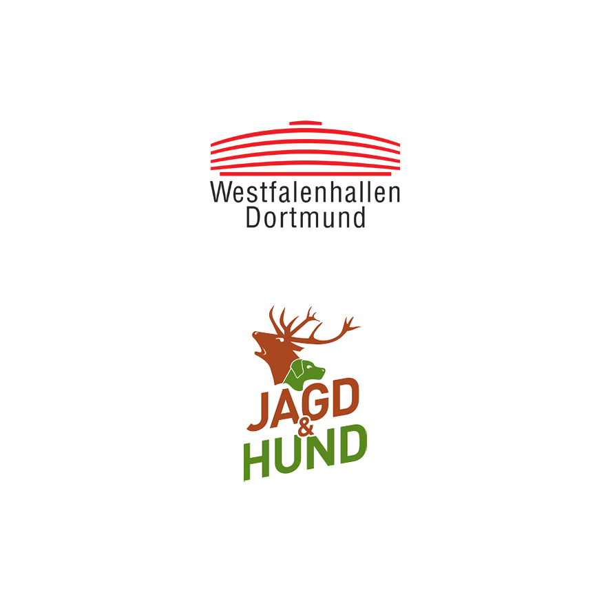  Logo Dortmund Westfahlenhallen Jagd Hund